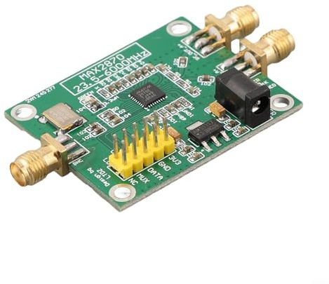 Nexbrill MAX2870 Modulo generatore di segnale RF 236-6000MHz PLL VCO Uscita 4dBm a 5dBm per stm32 Driver Ultra-Wideband Dual Differenziale Uscita Bassa Fase Rumore con 100MHz Orologio di Riferimento