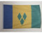 AZ FLAG Bootflagge St. Vincent Und Die Grenadinen - 45x30 cm - Saint Vincent Und Die Grenadinen Bootsfahne 30 x 45 cm Marine Flaggen - Flaggen