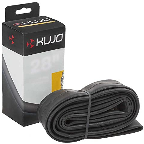 Kujo Fahrradschlauch, Schraderventil, mehrere Größen, Einzel- oder 2er-Pack
