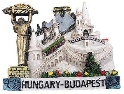 3D-Kühlschrankmagnet, Motiv: Budapest-Ungarn, Souvenirs, Aufkleber, Heim- und Küchendekoration, Budapest-Kühlschrankmagnet aus China