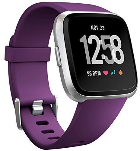 Shieranlee Bracelet pour Fitbit Versa/Fitbit Versa Lite/Fitbit Versa 2, Nouvelles Remplacement du Sport, Couleurs du TPU compatibles avec Fitbit Versa