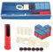 Gurxi Billard Kreide Billard Queue Billard-Reparatursatz Queuespitzen-Reparaturwerkzeug 20-IN-1 Billard-Kreide-Pool Queuespitzen Anzug Enthalten Queue-Stick-Zwingen Queuespitzen-Trimmer