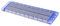 Auoeer SYB-120 700 Holes Solderless Breadboard Protoboard - Transparent