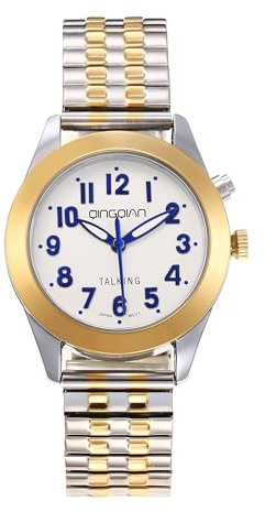 QINGQIAN English Talking Watch Suitable for The Elderly and Visually impaired for Women's Styles
