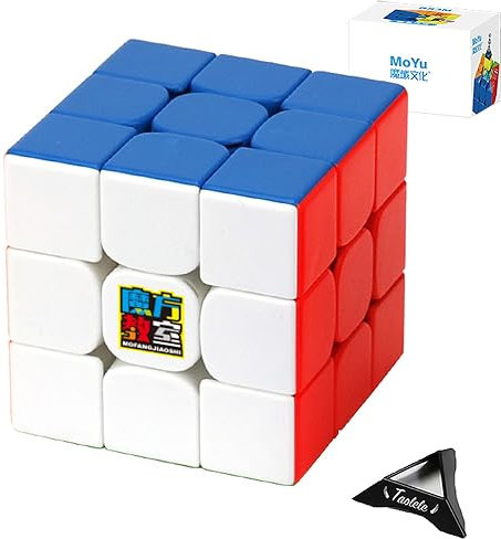 Zauberwürfel, Moyu RS3M 2020 3x3 Speed Cube Geschwindigkeitswürfel Puzzlewürfe Denksportaufgaben Geeignet für Zauberwürfel Enthusiasten