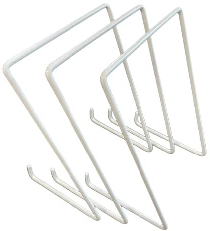 JAM2DAY Display Stands (3 Pack) For Plates, Bowls, Pictures, LPs, Photos - Steel / Nylon Coated (Large)