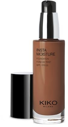 KIKO Milano Instamoisture Foundation 34-10R, Perfektionierende Und Feuchtigkeitsspendende Flüssige Foundation Lsf 25