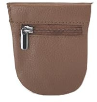 Josephine Osthoff kleine Schlüsselglocke Schlüsseltasche Schlüsselanhänger für Damen und Herren aus 100% Echtleder (971), Farbe:caramel