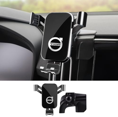 XENITE Car Phone Holder Air Vent Phone Mount for Volvo XC40 2020 2021 2022 2023 2024 Dashboard Cradles Accessories,Blackstyle