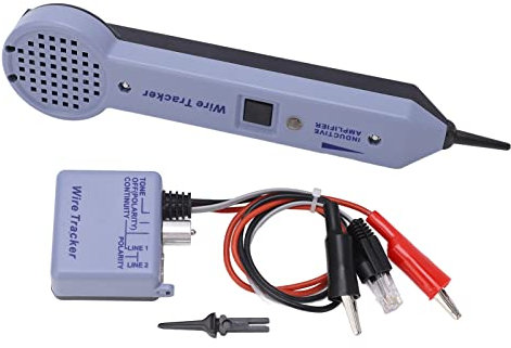 Kit de Sonda de Generador de Tonos, Probador de Trazador de Cables Multifuncional, Carcasa de ABS de Alta Eficiencia para Mantenimiento de Cables