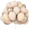 Beige Gold Balloons Blush 12 inch Blush Champagne Gold Latex Balloons Sand White Nude Apricot Helium Neutral Balloon for Birthday Party Decoration Wedding Baby Shower Bride DIY Supplies