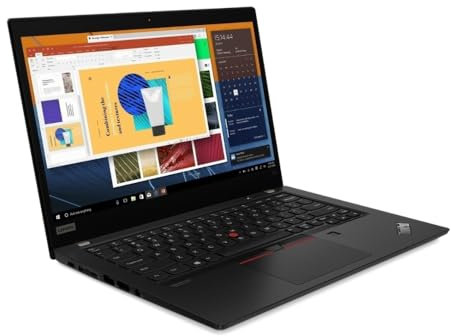 Lenovo ThinkPad X13 Gen 1 13,3 Zoll 1920x1080 Full HD Intel Core i5 10310U 256GB SSD Festplatte 8GB Speicher Windows 11 Pro Webcam Notebook Laptop (Generalüberholt)