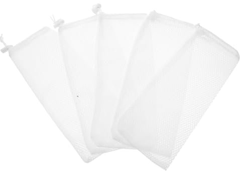 KONTONTY Netzbeutel Vogelfutter Hängende Futterbeutel Mit Kordelzug Vogelfutterspender Für Wildvögel