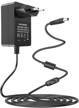 Adaptador de Corriente 12 V 2A para Celestron 18778 | Compatible con NexStar 4SE 5SE 6SE 8SE 130SLT 127SLT, LCM 114LCM 90 LCM, CPC 800, 1100 HD