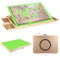 Ruication Jigsaw Puzzle Board Portable Folding Tilting Jigsaw Board Non-Slip Surface Felt Mat for 1000 pieces 4 Sliding Drawers Storage Jigsaw Table For Adults Kids Gift