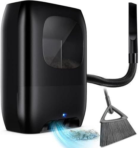 Recogedor automático sin contacto de 7 l, aspiradora eléctrica de 1500 W con boquilla, procesador de limpieza de cabello sin bolsa, bote de basura for aspiradora de salón, for barrer el pelo de las