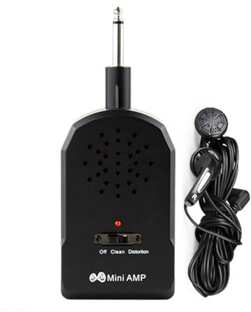 Sghtil Petit ampli de Guitare, ampli de Guitare | Effets de Guitare AMP de Basse sans Fil,Effectifs de Pratique des Instruments de Musique à Cordes personnelles pour Les Femmes, Les étudiants, Les