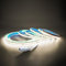 Arotelicht COB LED Streifen weiß 4000K, 12V 2M LED Strip Lichterband Dimmbar, 8mm Breite Hohe Dichte Licht 320LEDs/m IP20 für Schlafzimmer Küche Home Innendekoration ohne Netzteil