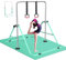 FBSPORT Gymnastikstange Kinder mit Verstellbarer Höhen und Turnen, Faltbarer Gymnastics Bars Turnreck Reckstange Outdoor Indoor, Erweiterbare Junior-Heimausrüstung Stangen für Kinderheimtraining