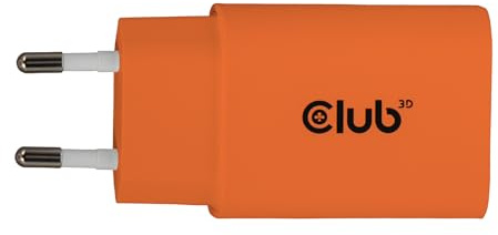 Club3D CAC-3023 USB-C® Ladegerät 30 Watt 2 Stück Orange