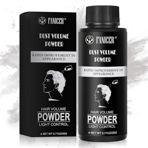 Haarpuder 20g,Volumen Puder für Haare mit Matt-Effekt,Langanhaltenden Halt,Haarstyling Puder für Männer & Frauen,Ohne fettige Rückstände,Volumenpuder für natürlichen Look & griffige Textu