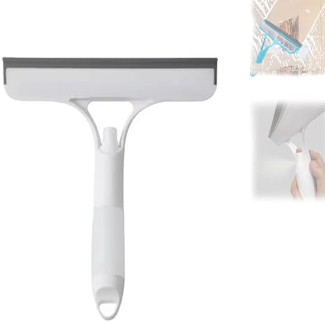 3 in 1 Spray Squeegee, Window Squeegee with Sprayer, Spray WindowSqueegee Cleaner with Spray Bottle for Car, Home, Kitchen Windows
