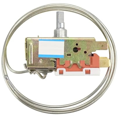 Interruptor de termostato WDF19-K K50 K54 K59 K59E Interruptor de termostato de refrigerador compatible con Siemens compatible con Bosch con diseño de eje en forma de D 80 cm