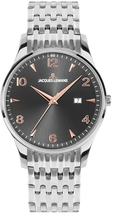 JACQUES LEMANS Armbanduhr Date London
