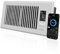 AC Infinity AIRTAP T4, Quiet Register Booster Fan with Thermostat Control. White Wind. Fits 4 x 10 Registers.