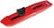 Amtech S0488 Utility Safety Knife Retractable Blade, Red