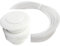 alfa-pool Drucktaster Pneumatik Schalter Weiss 1 AG inkl. 5m PN Schlauch 3mm ID