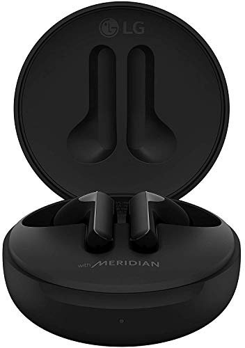 LG Tone Free FN4 - Auricolari Bluetooth senza fili con suono meridiano, gel ipoallergenico di grado medico, riduzione del rumore con vestibilità aderente, doppio microfono per lavoro/casa, ufficio,