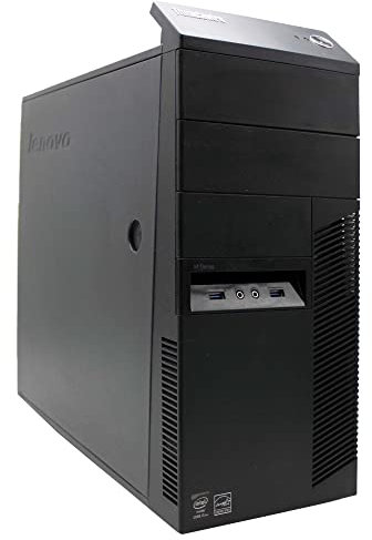 Ordenador de sobremesa Lenovo M93P i7 4770 hasta 3,9 GHz PC fijo Gaming Gráfica profesional VideoEditing SmartWorking Empresarial (Reacondicionado) (sin antena WiFi USB, 16 GB RAM SSD 240 GB)