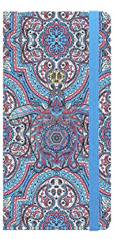Letts of London Paisley Slim Academic 22.23 Week to View Diary - Turtle