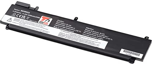 T6 Power Akku für Lenovo ThinkPad T460s, T470s, 2200mAh, 25Wh, 3cell, Li-Pol