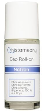 Deo Roll-On Natron, ohne Aluminium, ohne Duftstoffe, ohne Alkohol, sensitive (50 ml)