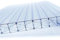 AtHaus® Polycarbonat Hohlkammerstegplatten - 200 Maße zur Auswahl | 1250 x 700-10mm Stärke | UV-beständigen (Transparent)|stoßsicheren Doppelstegplatte Gewächshausplatte Stegplatten