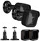 Halterung für Blink Outdoor Kamera, 360°Verstellbare Wandhalterung Kamerahalterung mit Schutzhülle für Blink Outdoor Kamera und Blink Indoor Sicherheitskamera System, Zubehör für Blink Kamera (2pcs)