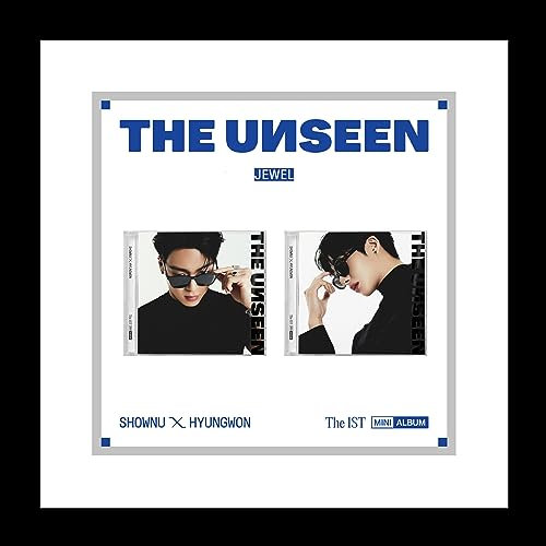 Monsta X Shownu X Hyungwon THE UNSEEN 1st Mini Album Contents+Photocard+Tracking Sealed (Jewel Random)