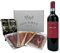 Cesta Gourmet para regalar,Vino Muruve (TORO) Lote de Ibéricos loncheados,Gourmet Box ZAMORA-Jamón,Lomo,Chorizo,Salchichón (Pack 400gr Muruve)