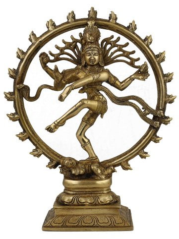 Amilav Collections Nataraja tanzende Shiva-Statue, große Hindu-Figur, Indien
