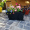 Siamesische Katzenpflanze, Blumentöpfe, niedlicher dekorativer Blumentopf für Topfpflanze, einzigartige Gartendekoration (schwarze Katze)
