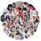 Dämonentöter Aufkleber, 100 Stück Dämonentöter Vinyl Sticker, Anime Cartoon Stickers, Aufkleber Wasserfest, für Kinder und Jugendliche, für Wasserflaschen Skateboard Notebook Gepäck