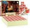 Adventskalender 2024 Krippe Jigsaw Puzzle - 1008 Teile Puzzle 24 Tage Weihnachts-Countdown-Kalender, Weihnachtsgeschenke für Erwachsene und Kinder, Haus Dekoration 27.6in x 19.7in