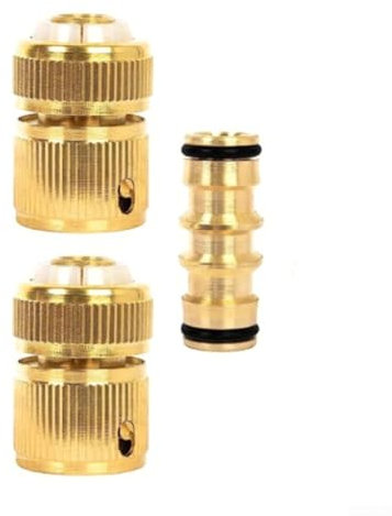 Kit de raccord de tuyau d'arrosage en laiton, joint étanche, sans outils supplémentaires
