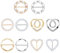 10 Stück T-Shirt Clip Gold, Legierung Broschen Schal Ring-Clip,Damen Gürtelschnalle,Kleidung Brosche Runde Kleidung Clip für Lose T Shirt Schal (Gold Silber)