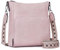 Roulens Umhängetaschen für Damen, Weiches Veganes Leder Mittelgroße Crossbody Bags, Schulterhandtasche mit Reißverschluss Geldbörsenfach auf der Vorderseite