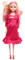 Pineeseatile Poupée Enceinte 11.8 Jouet Maman Enceinte sûre avec bébé, Mode créativité de Mode poupée bébé avec Un Articulation Mobile pour Les Enfants, Rouge Rose