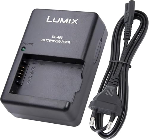 DE-A83 DMW-BMB9 Chargeur de Batterie Compatible avec Panasonic DE-A84 Chargeur Lumix DC-FZ80 DC-FZ80D DMC-FZ40K DMC-FZ45K DMC-FZ47K DMC-FZ48K DMC-FZ60 DMC-FZ70 DMC-FZ100 DMC-FZ15 Appareil Photo