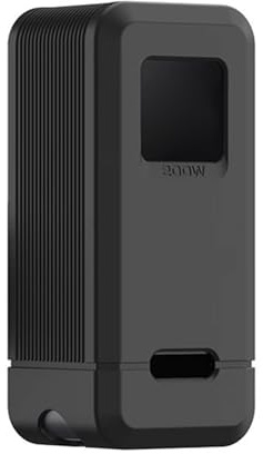 Silikon-Powerbank-Schutzhülle mit 6,35 mm Schraubenloch TF/SM-Karte & SIM-Pin-Schlitz, abnehmbare Ladestation für Handy-Kameras